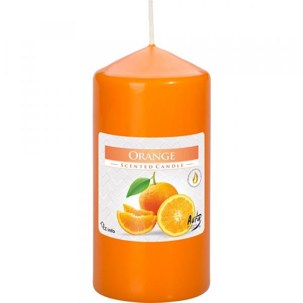 Bispol świeca zapachowa walec pomarańcza
