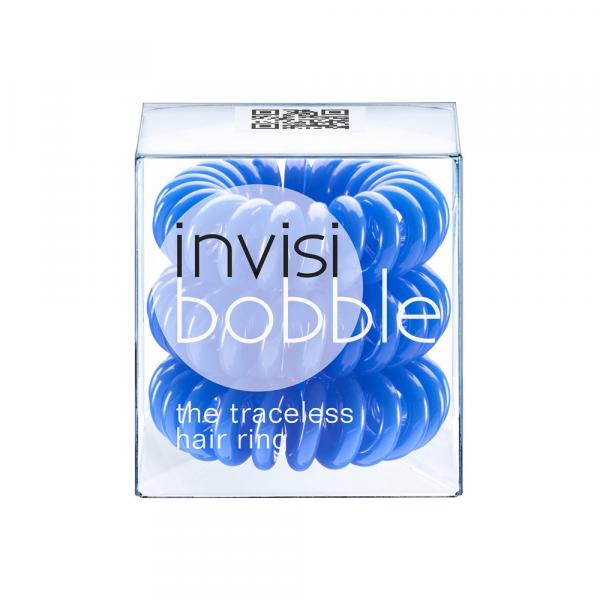 Invisibobble gumki do włosów niebieskie 3szt