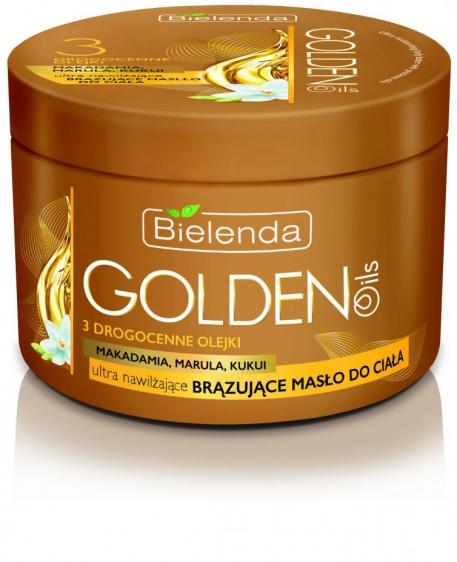 Bielenda Golden Oils brązujące masło do ciała 200ml