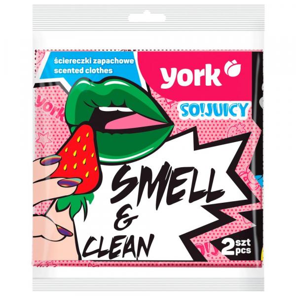York ściereczki zapachowe truskawka