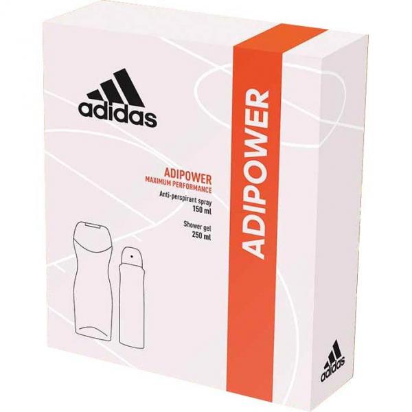 Adidas zestaw Adipower damski dezodorant 150ml + żel pod prysznic 250ml