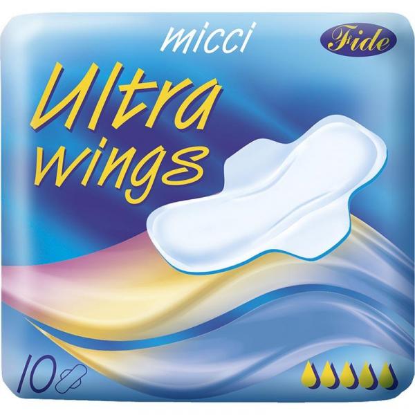 Micci podpaski ze skrzydełkami 10szt. Ultra Wings
