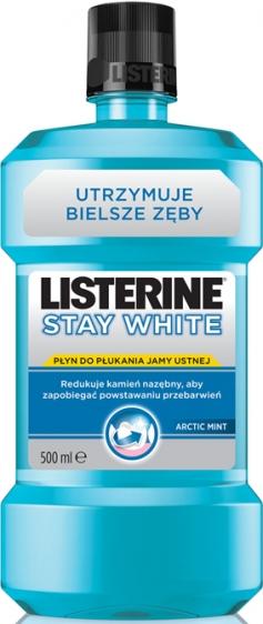 Listerine płyn do płukania ust Stay White 500ml