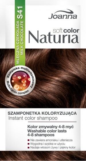 Joanna Naturia Soft Color S41 mleczna czekolada szamponetka koloryzująca