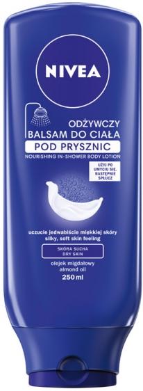 Nivea balsam do ciała pod prysznic odżywczy 250ml