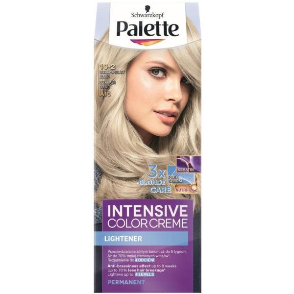 Palette farba A10 ultrapopielaty blond
