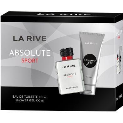 La Rive zestaw męski Absolute Sport woda toaletowa + żel pod prysznic 