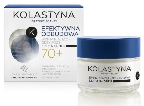 Kolastyna Efektywna Odbudowa 70+ na dzień krem wzmacniająco-odżywczy 50ml