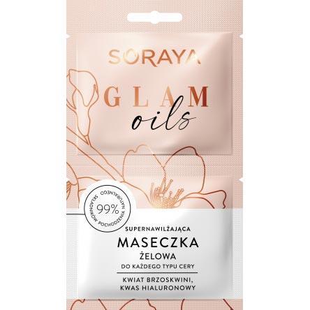 Soraya Glam Oils supernawilżająca maseczka żelowa 10ml
