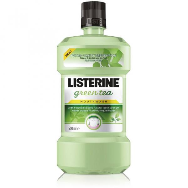 Listerine płyn do płukania ust 500ml Green Tea