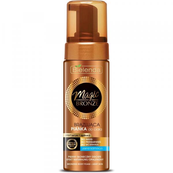 Bielenda Magic Bronze brązująca pianka do jasnej karnacji 150ml