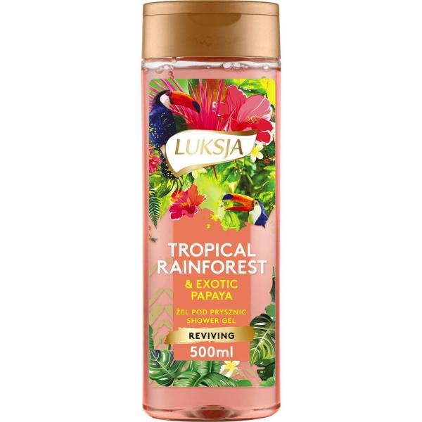 Luksja żel pod prysznic Tropical Rainforest & Exotic Papaya 500ml