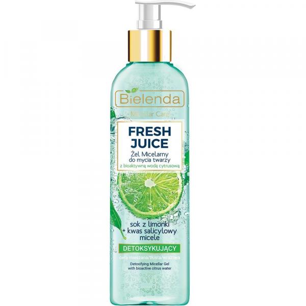 Bielenda Fresh Juice żel micelarny detoksykujący 190ml Limonka