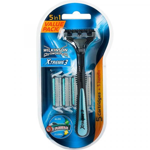 Wilkinson Xtreme3 golarka 3 ostrza + 5 wkładów