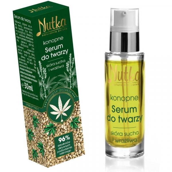 Nutka Konopie Polskie serum do twarzy 30ml Kondycjonujące
