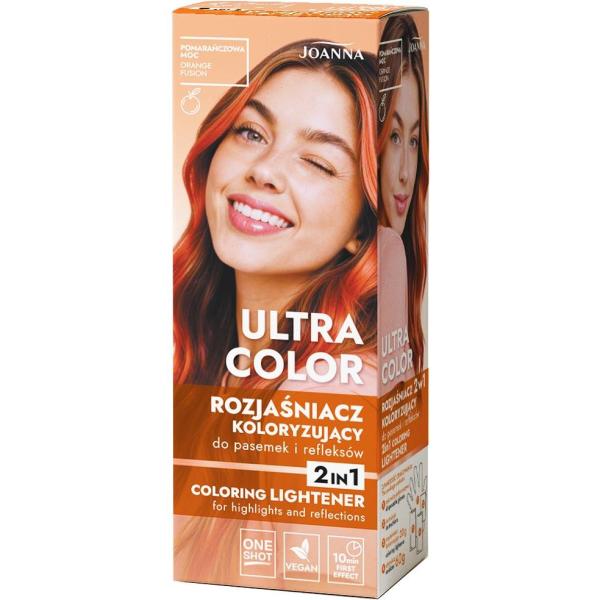 Joanna Ultra Color rozjaśniacz koloryzujący Pomarańczowa Moc