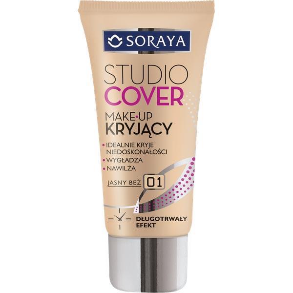 Soraya Studio Cover podkład kryjący 01 JASNY BEŻ

