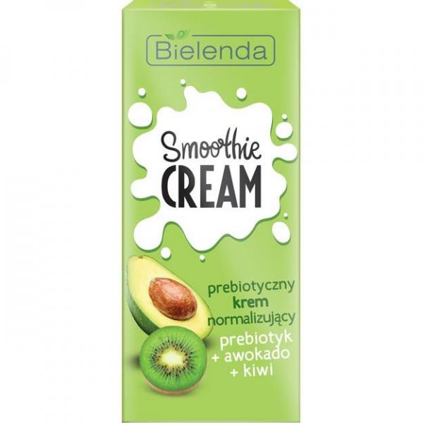 Bielenda Smoothie Cream prebiotyczny krem normalizujący 50ml Prebiotyk,Awokado,Kiwi