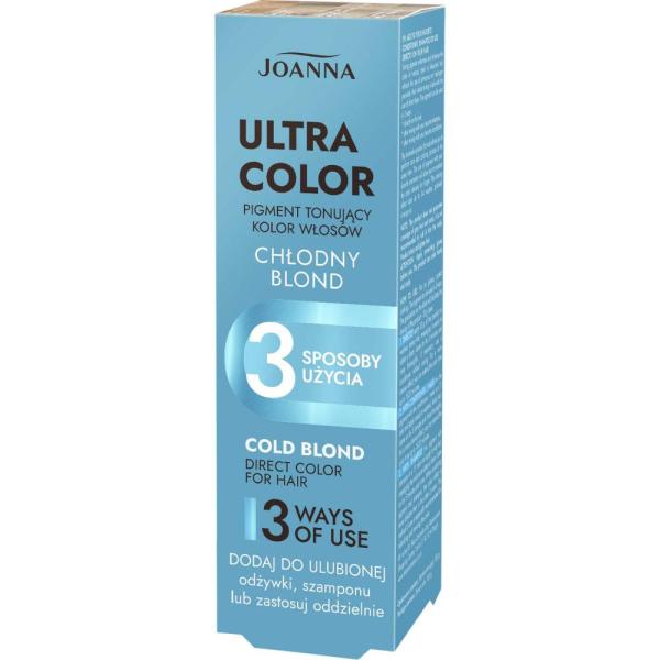 Joanna Ultra Color pigment tonujący 100ml Chłodny blond