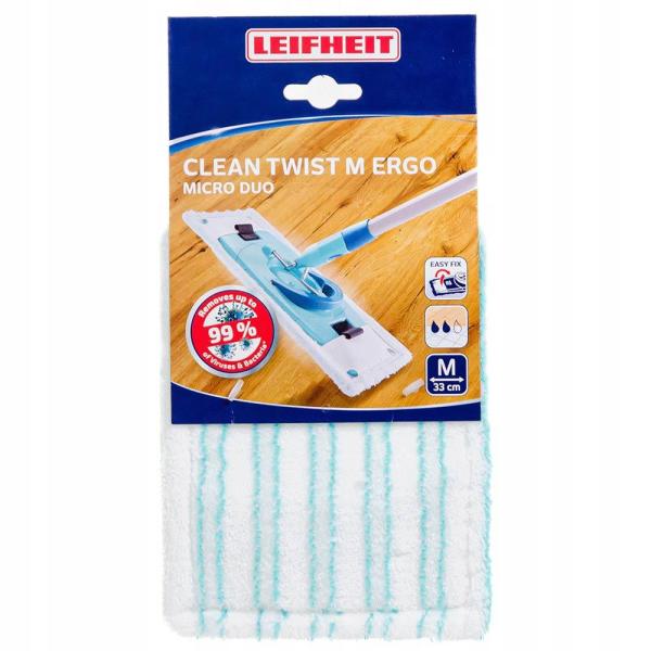 Leifheit Clean Twist M Ergo Micro Duo nakładka do mopa 52123