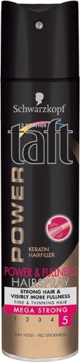 Taft lakier (5) megarmocny power keratin 250ml