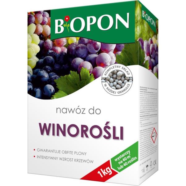 Biopon nawóz do winorośli 1kg
