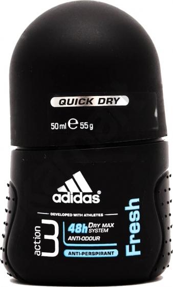 Adidas roll-on męski action 3 Fresh 48h 50ml