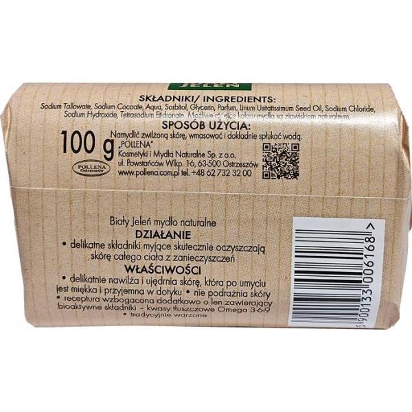 Biały Jeleń mydło 100g Premium