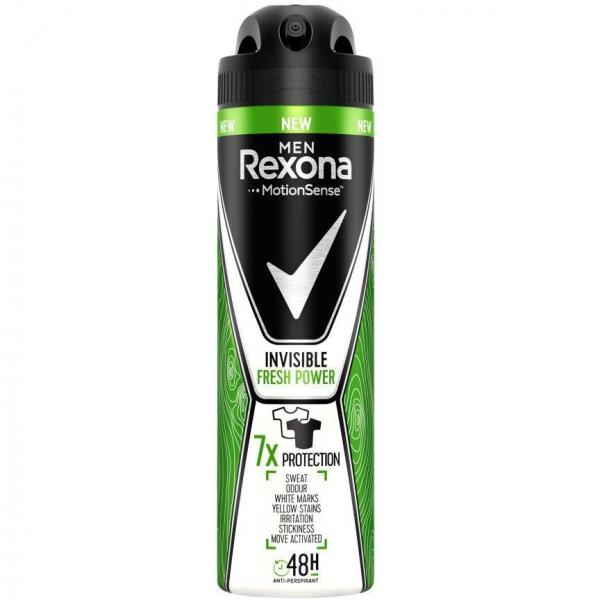 Rexona dezodorant men Invisible Fresh Power 150ml antyperspirant