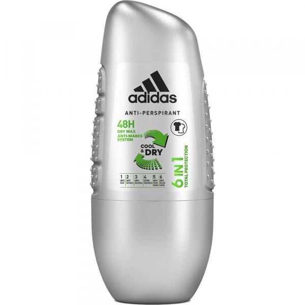 Adidas roll-on antyperspirant MEN 6in1 48h 50ml