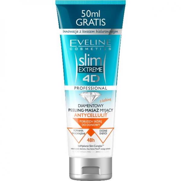 Eveline Slim 4D Peeling-masaż myjący diamentowy 250ml
