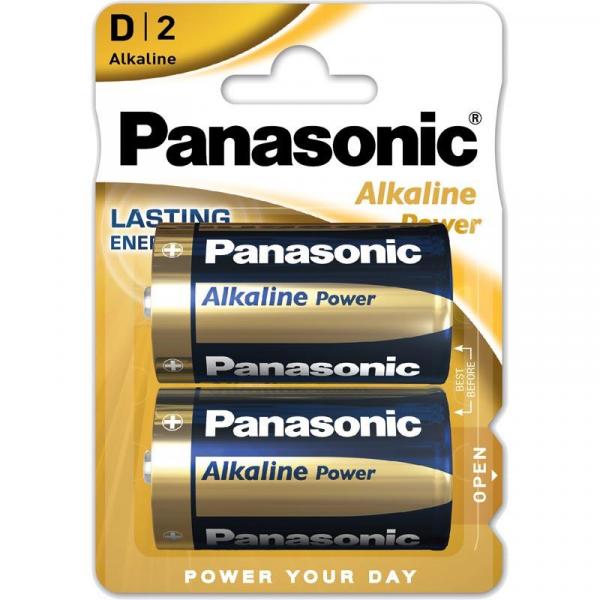 Panasonic LR20/D bateria alkaliczna 2 sztuki
