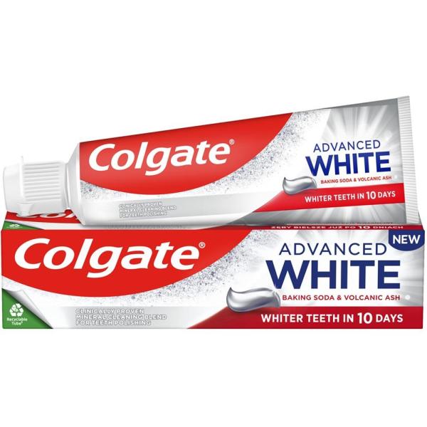 Colgate 100ml Advanced White Baking Soda & Volcanic pasta do zębów 