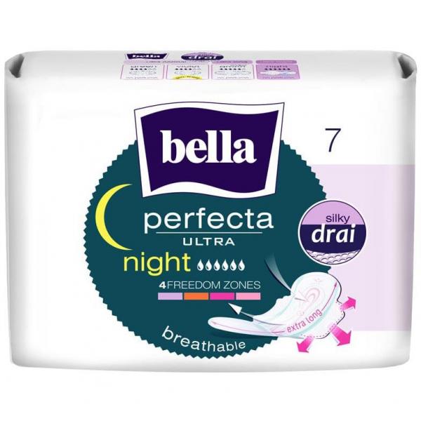 Bella Perfecta Night podpaski ze skrzydełkami 7 sztuk
