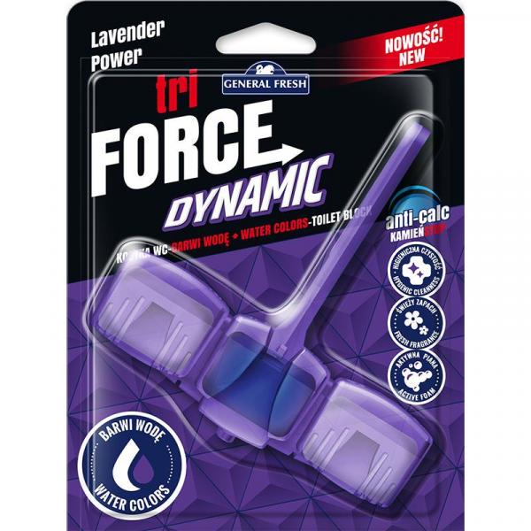 General Fresh Tri-Force Dynamic kostka toaletowa lawendowa
