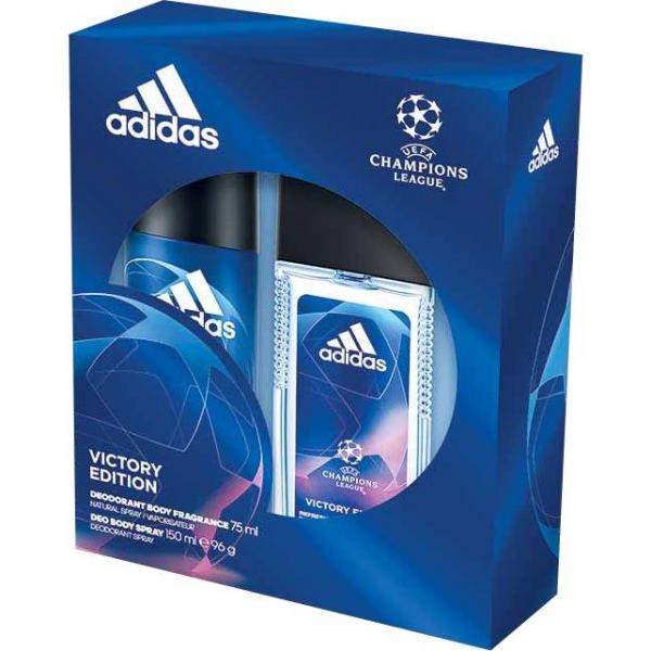 Adidas zestaw Victory Edition DNS 75ml + dezodorant 150ml