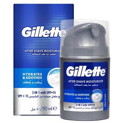 Gillette 3in1 Hydrates & Soothes balsam po goleniu 50ml
