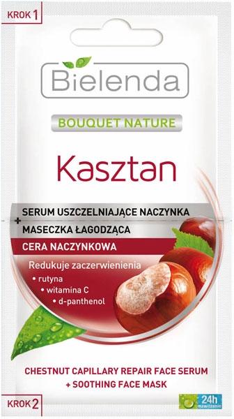 Bielenda Kasztan serum + maseczka 2x5g