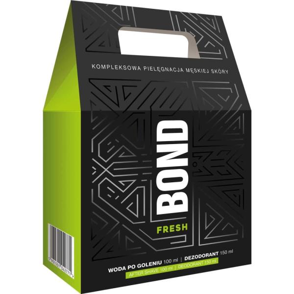 Bond zestaw 2-elementowy Fresh (dezodorant 150ml + woda po goleniu 100ml) 