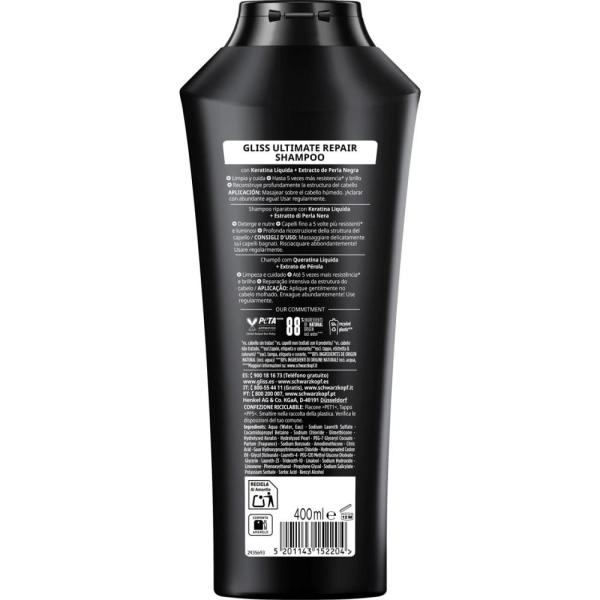 Gliss szampon do włosów 400ml Ultimate Repair