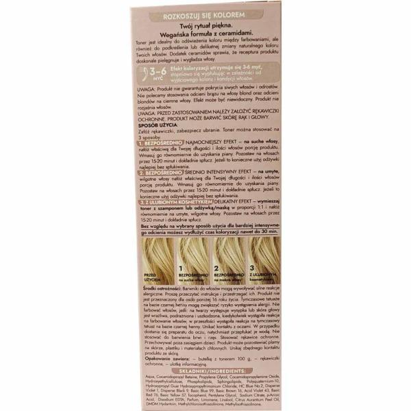Joanna Ultra Color toner do włosów 100g Kokosowe Latte