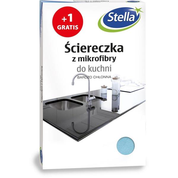 Stella ściereczka z mikrofibry do kuchni 1+1 gratis