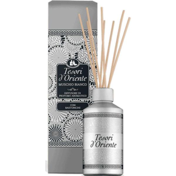 Tesori D’ Oriente patyczki zapachowe 200ml Muschio Bianco