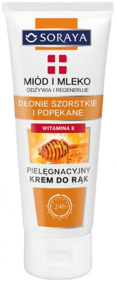 Soraya krem do pielęgnacji rąk 75ml miód i mleko