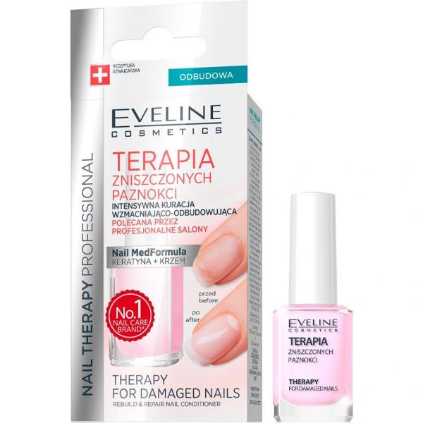Eveline Nail Terapia zniszczonych paznokci 12ml
