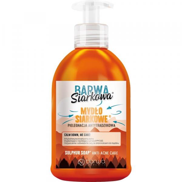 Mydło w płynie antytrądzikowe Barwa Siarkowa 300 ml