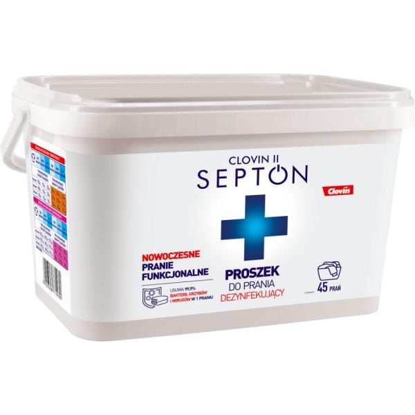 Clovin II Septon piorąco-dezynfekujący 5,175kg wiadro