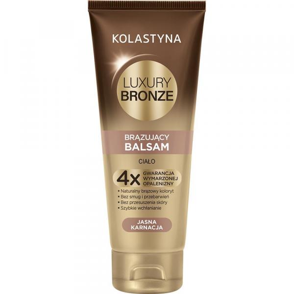 Kolastyna Luxury Bronze balsam brązujący jasna karnacja 200ml
