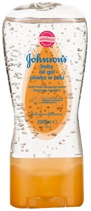 Johnson's oliwka w żelu nawilżająca 200ml kwiatowa
