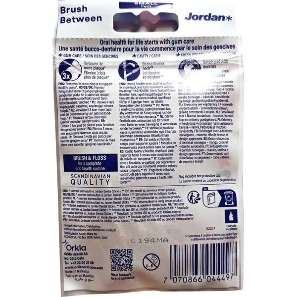 Jordan Clinic Brush Between S szczoteczki międzyzębowe 10szt. 